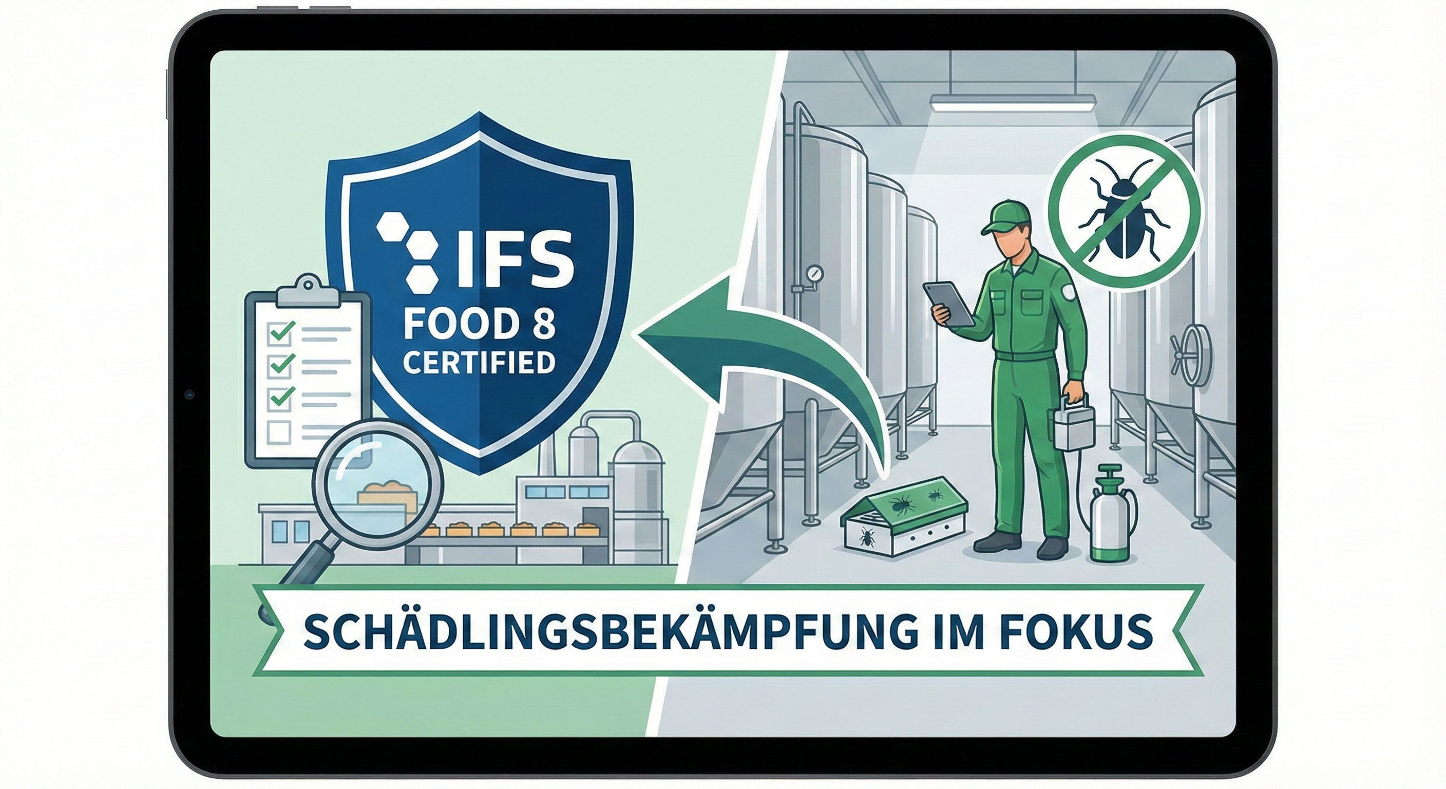 IFS Food Version 8: Schärfere Anforderungen an die Schädlingsbekämpfung in Lebensmittelbetrieben